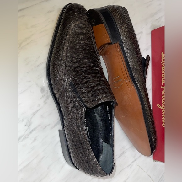 Salvatore Ferragamo PYTHON 🐍 Shoes Size 13 - Picture 2 of 4